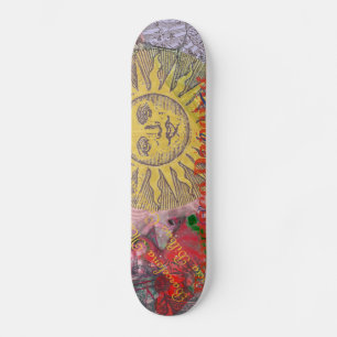 Spanien Sunshine Spanish Travel Art Skateboard