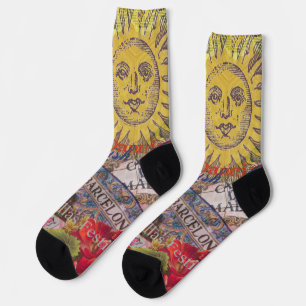 Spanien Sunshine Spanish Travel Art Socken