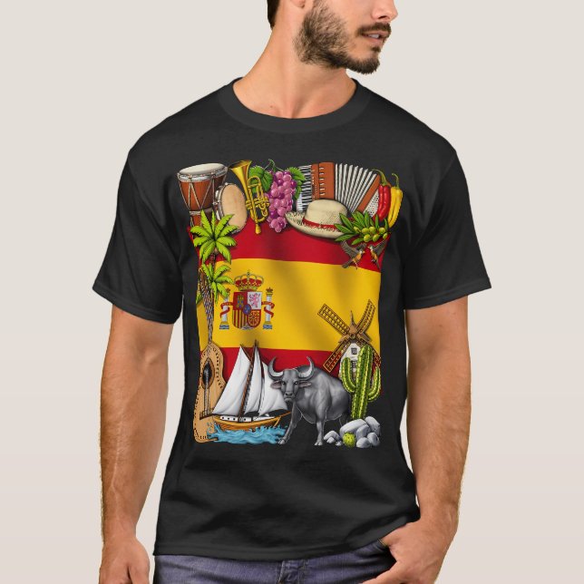 Spanien T-Shirt (Vorderseite)