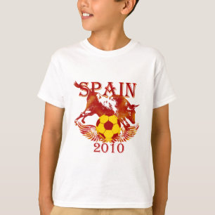 Spanien T-Shirt futbol Fußball mit 2010 Mädchen
