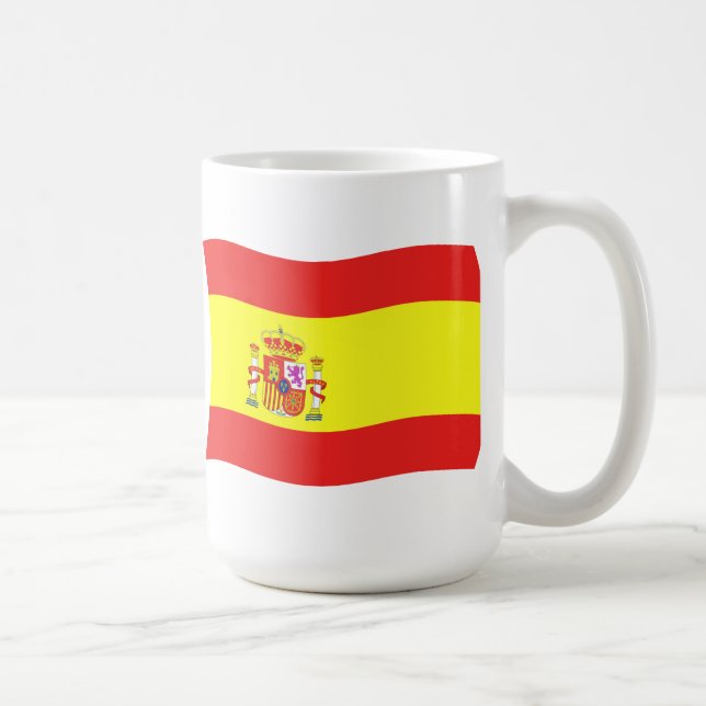 Spanien Tasse der Flagge (Rechts)