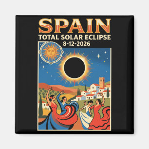 Spanien Totale Sonnenfinsternis 2026 12. August As Magnet