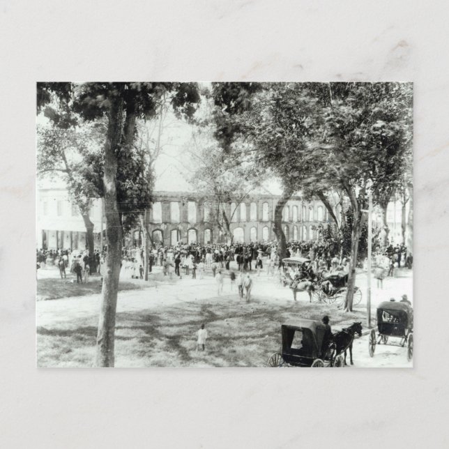 Spanien, Trinidad, 1891 Postkarte (Vorderseite)