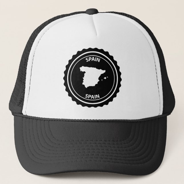 Spanien Truckerkappe (Vorderseite)