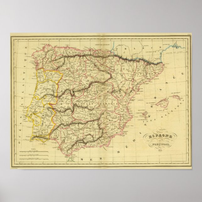 Spanien und Portugal 15 Poster (Vorne)