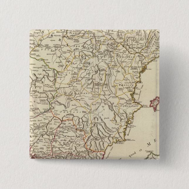 Spanien und Portugal 2 Button (Vorderseite)