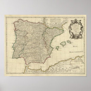 Spanien und Portugal 2 Poster