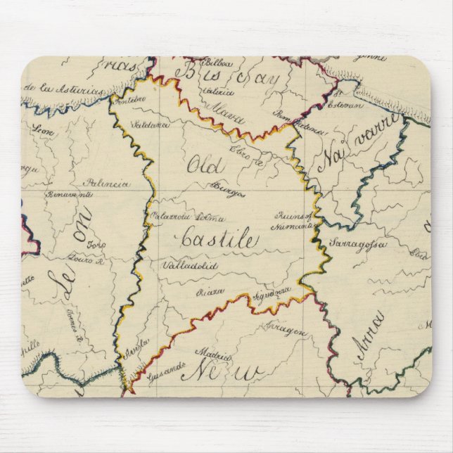 Spanien und Portugal 8 Mousepad (Vorne)