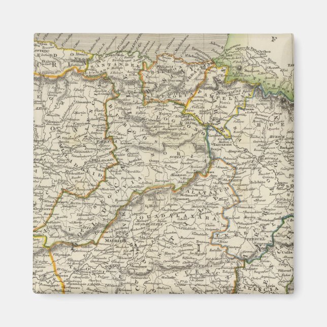 Spanien und Portugal 9 Magnet (Vorne)