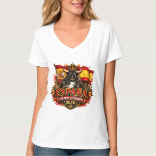 Spanien ¡Vamos España! 2026 Fußballfan T-Shirt