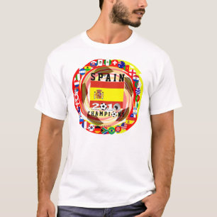 Spanien verficht Weltmeisterschaft-T - Shirt 2010