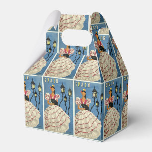 SPANIEN Vintage-Reise-Geschenkbox Geschenkschachtel