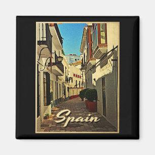 Spanien Vintage Reise Magnet