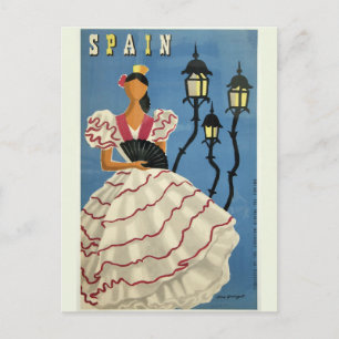 SPANIEN Vintage Reise Postkarte
