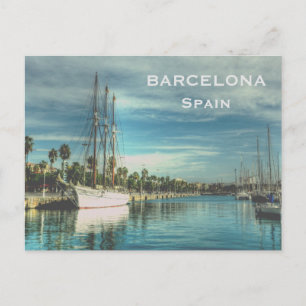 Spanien Vintage Reise Tourismus Hinzufügen Postkarte