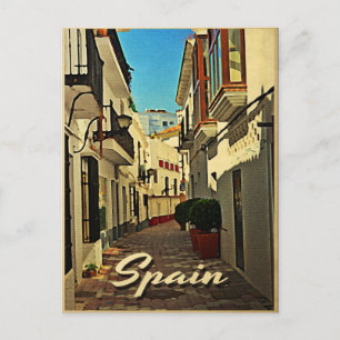 Spanien Vintage Travel Postkarte