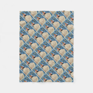 SPANIEN Vintage Travel Vlies Decken
