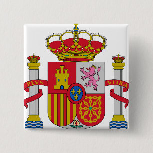 Spanien-Wappen Detail Button