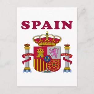 Spanien - Wappen Postkarte