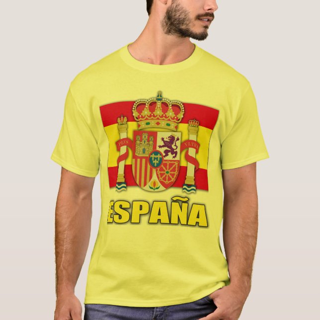 Spanien-Wappen T-Shirt (Vorderseite)