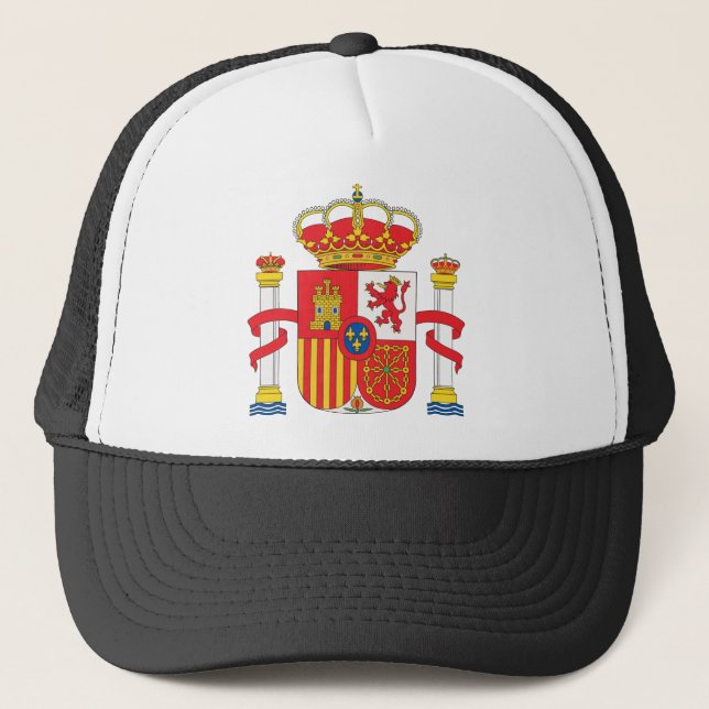 Spanien-Wappen Truckerkappe (Vorderseite)