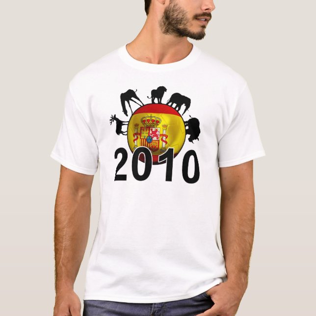 Spanien-Welt 2010 T-Shirt (Vorderseite)