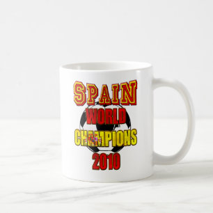 Spanien-Welt verficht 2010 Tasse