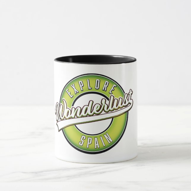 Spanien Wonderlust erkunden Tasse (Zentrum)