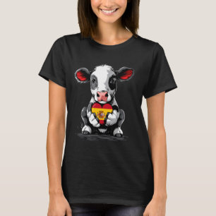 Spanienflagge Niedliche Kuh Spanischer Stolz Espan T-Shirt