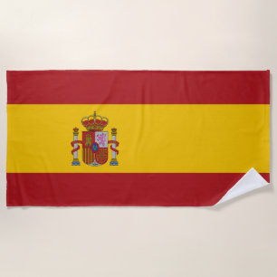 Spanienflagge Strandtuch