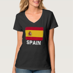 Spanienflagge Unterstützen Sie das spanische Volk T-Shirt