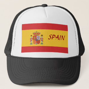 Spanienischer Flaggenhut Truckerkappe