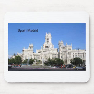 Spaniens, Madrid Rathaus Plaza de Cibeles (St.K) Mousepad
