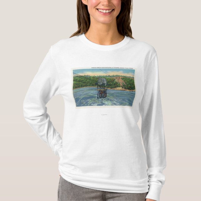Spanisch Aerocar über Strudel von Niagara T-Shirt (Vorderseite)