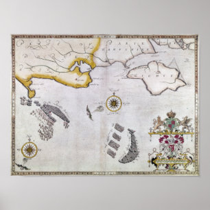 SPANISCH ARMADA, 1588 2 POSTER