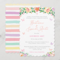 Spanisch Bautizo 2Do Cumple, Taufe 2. Geburtstag