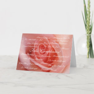 Spanisch: Birthday Cumpleanos - Sprachen Karte