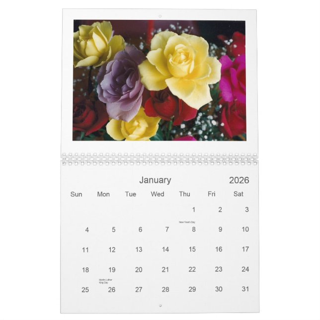 Spanisch Calendario Flores Para Mutter 2013-2014 Kalender (Jan 2026)