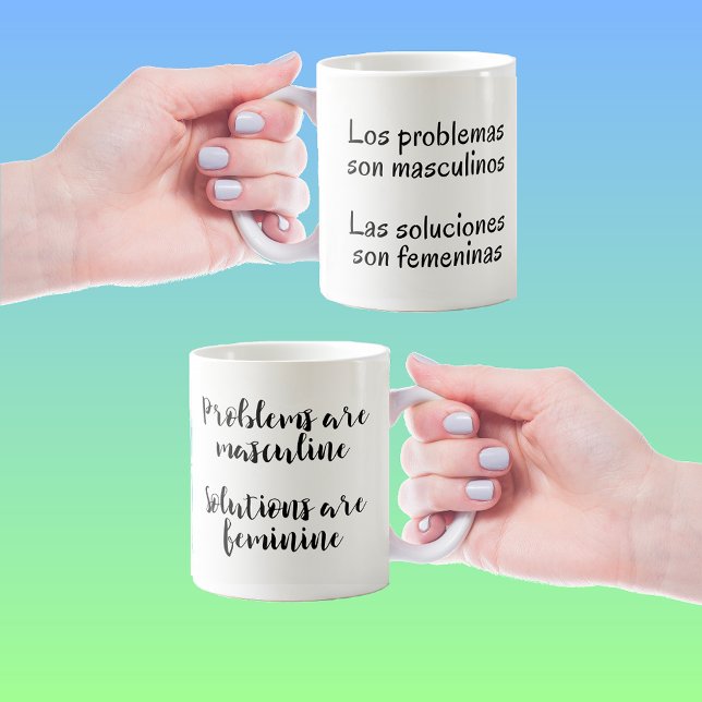 Spanisch Englisch Zitat Kaffeetasse (Von Creator hochgeladen)