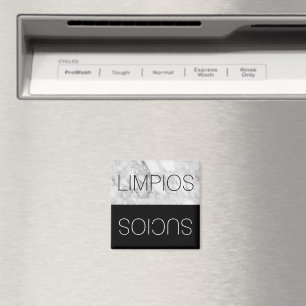 Spanisch Español Imitate Marmorpflaster Geschirrsp Magnet