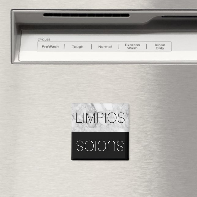 Spanisch Español Imitate Marmorpflaster Geschirrsp Magnet (In Situ (Geschirrspüler))