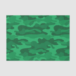 Spanisch-grüne Camouflage Seidenpapier