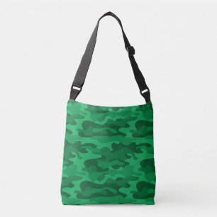 Spanisch-grüne Camouflage Tragetaschen Mit Langen Trägern