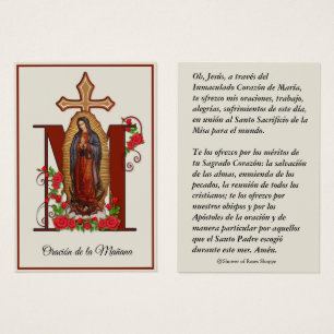 Spanisch Guadalupe Katholische Morgenvormittag Geb