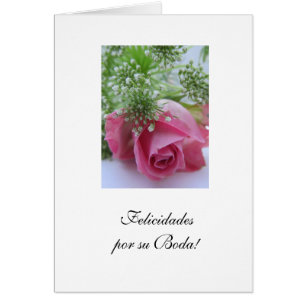 Spanisch: Hochzeit Felicidades por SUs Boda/
