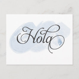Spanisch - Hola Postkarte