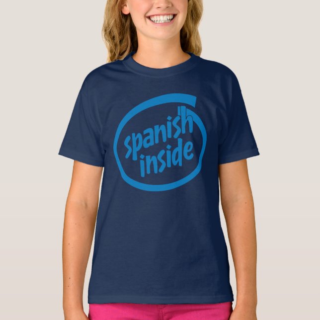 Spanisch innen T-Shirt (Vorderseite)