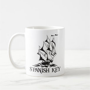 Spanisch-Key-Tasse Kaffeetasse