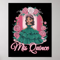 Spanisch Latina 15. Geburtstagsparty Quinceanera M