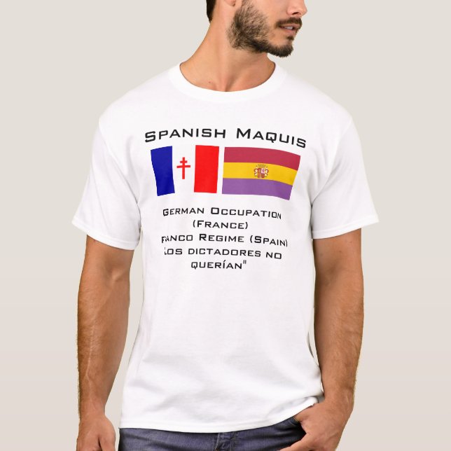 Spanisch Maquis T-Shirt (Vorderseite)